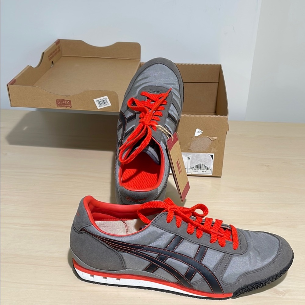 Onitsuka Tiger Grey and Orange - Picture 6 of 9